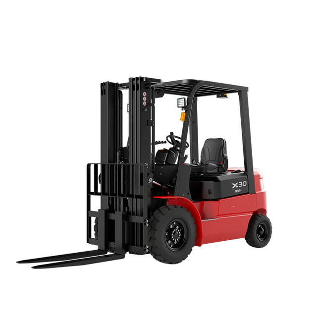 Sesuaikan Forklift Elektrik Bateri Litium Tayar Kembung 3 Tan