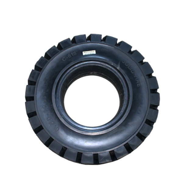 قطعات یدکی لیفتراک تایرهای لاستیکی جامد 650-10/618 چین با کیفیت بالا