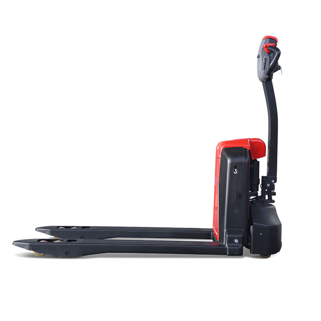 Transpallet elettrico portatile da 1,5 tonnellate per carrello elevatore idraulico da magazzino 