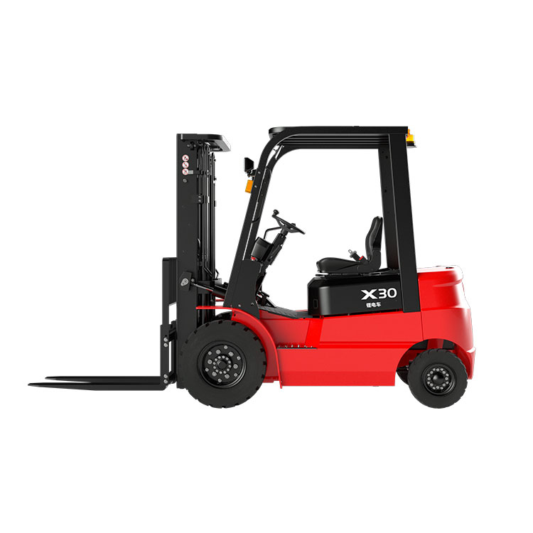 Sesuaikan Forklift Elektrik Bateri Litium Tayar Kembung 3 Tan