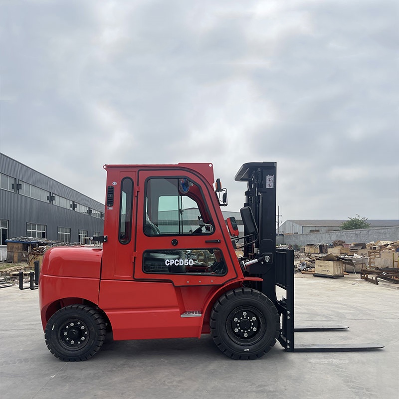 Ağır Hizmet CPCD50 CE Fabrika Doğrudan Satış 5 Tonluk Dizel Forklift